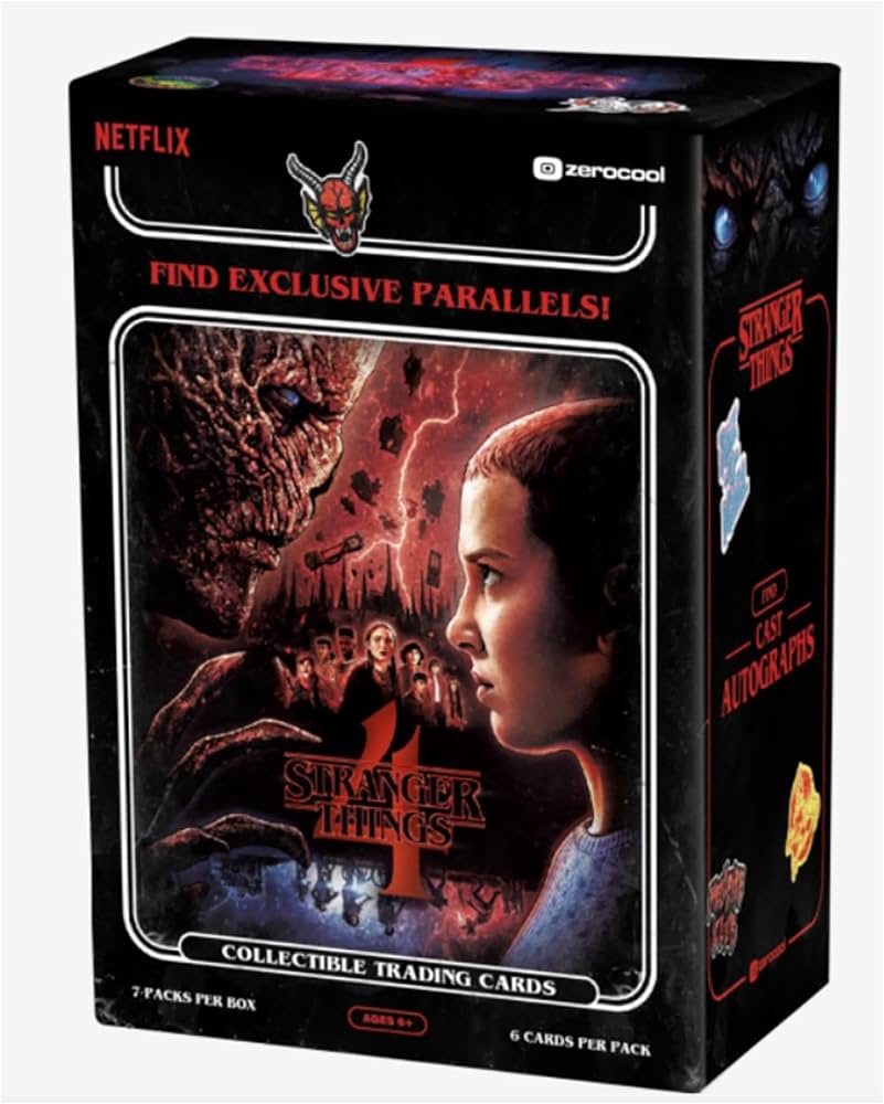 Amazon.co.jp: Topps 2023 ストレンジャー・シングス シーズン4