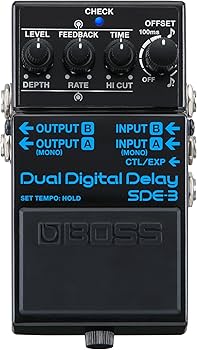 Amazon | BOSS SDE-3 デュアルデジタルディレイペダル | 伝説の