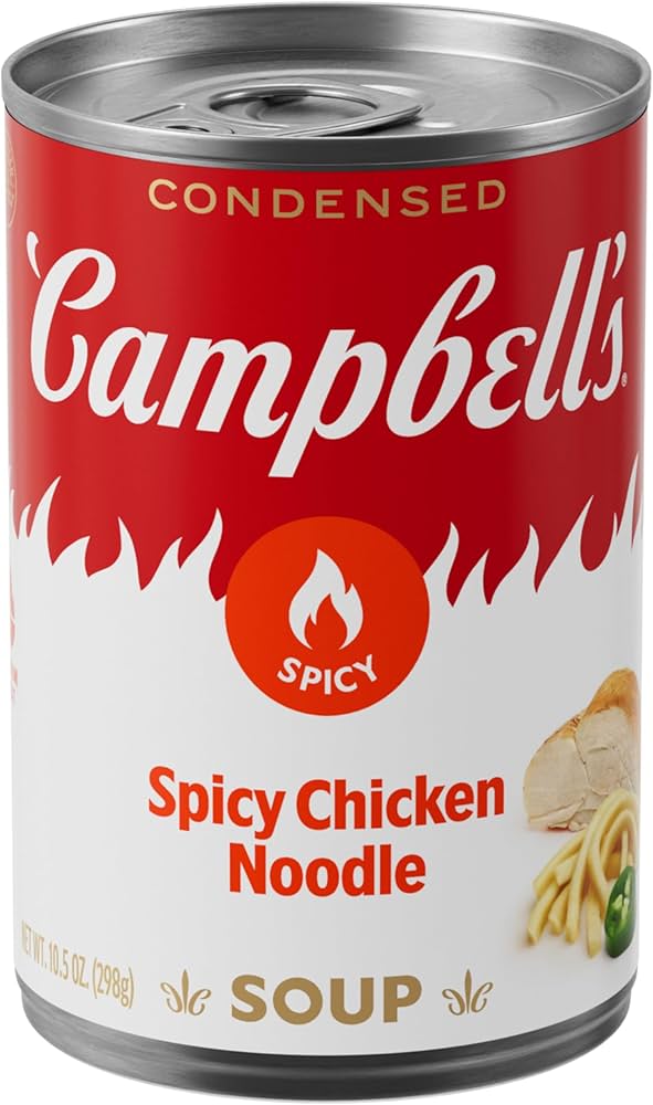 Amazon.com : Campbell's Condensed Spicy Chicken Noodle Soup, 10.5