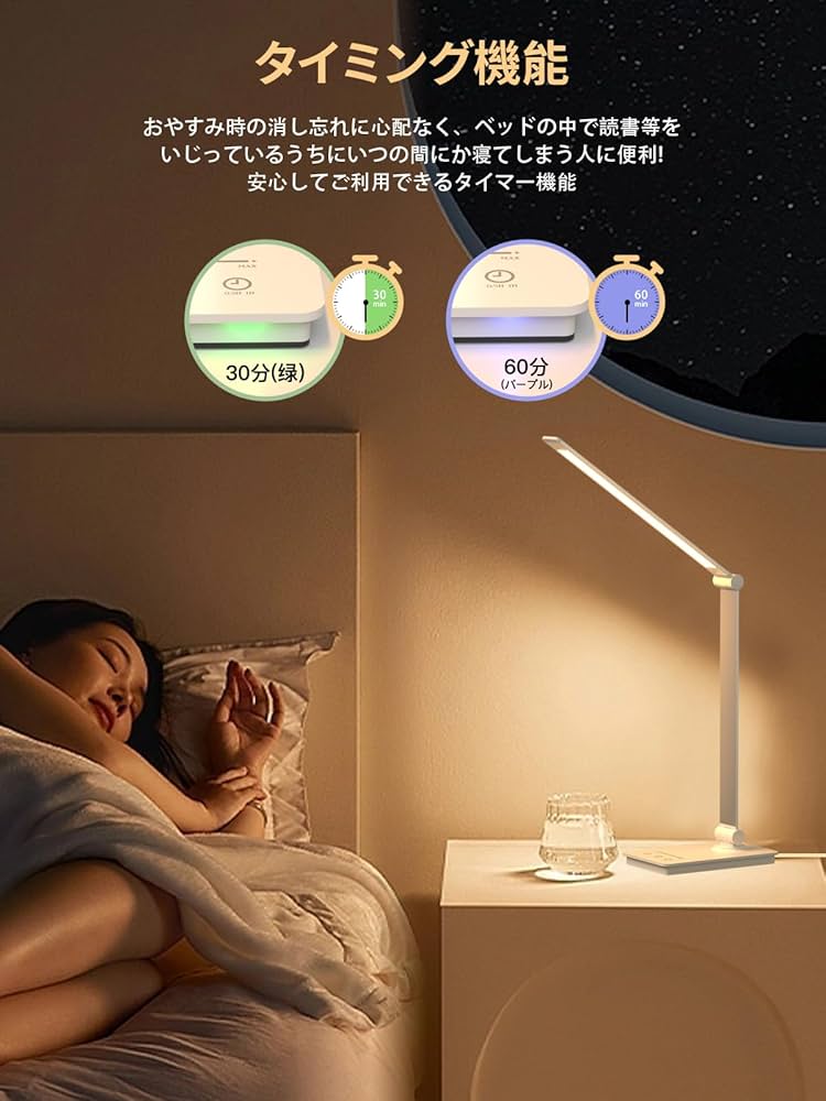Amazon.co.jp: 【2026新登場・省エネ＆目に優しい】 デスクライト