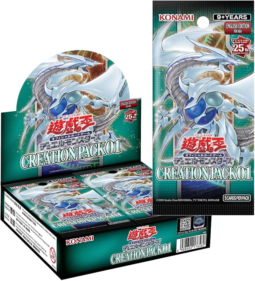Amazon.co.jp: 【アジア英語版】CREATION PACK 01【遊戯王】 : おもちゃ