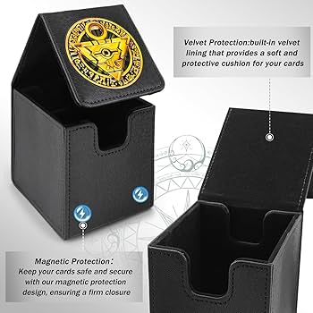 Amazon.com: Card Deck Box for YGO MTG 3D sculpted relief Deck Box
