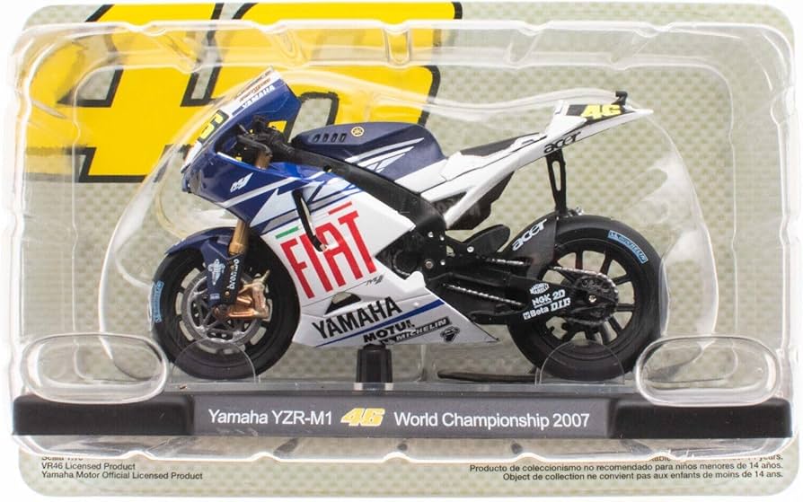 Amazon | 1/18 ヤマハ YZR-M1 2007#46 ロッシコレクション モトGP