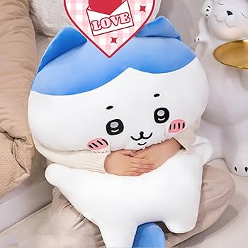Amazon.co.jp: ハチワレ ぬいぐるみ 特大 巨大 BIG ちいかわぬいぐるみ