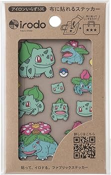 Amazon.co.jp: ポケモンセンターオリジナル 布用ステッカーirodo