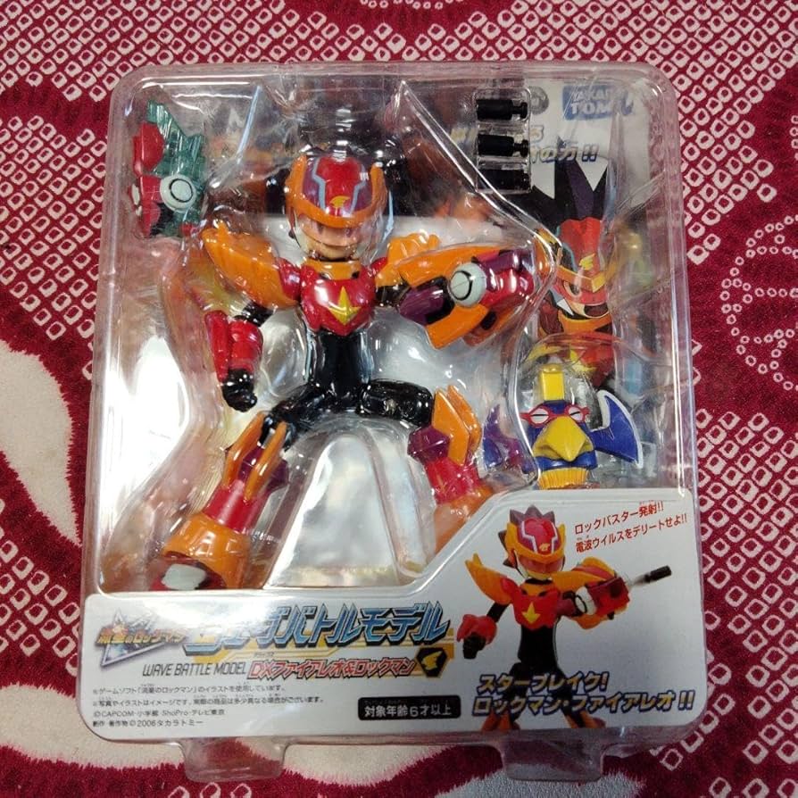 Amazon.co.jp: 流星のロックマンウェーブバトルモデル DXファイアレオ