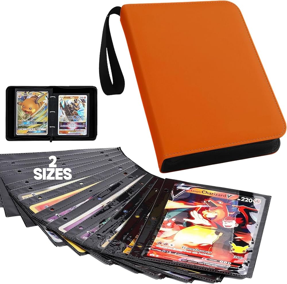 Amazon.co.jp: ジャンボカードバインダー - 100個のポケットには、特大