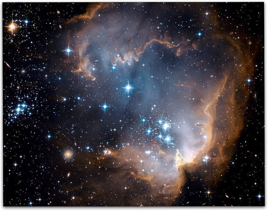 Amazon.com: Hubble Telescope Photo of Star Cluster NGC 602 11x14