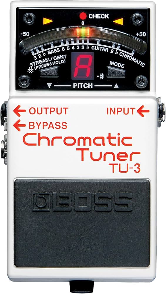 Amazon.com: BOSS TU-3 Chromatic Floor Tuner for Guitar and Bass