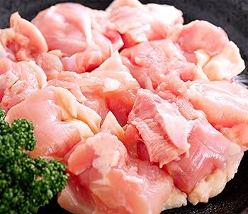 Amazon.co.jp: 国産 鶏肉 もも肉 角切り 1.5kg(250g ×6パック)【便利な