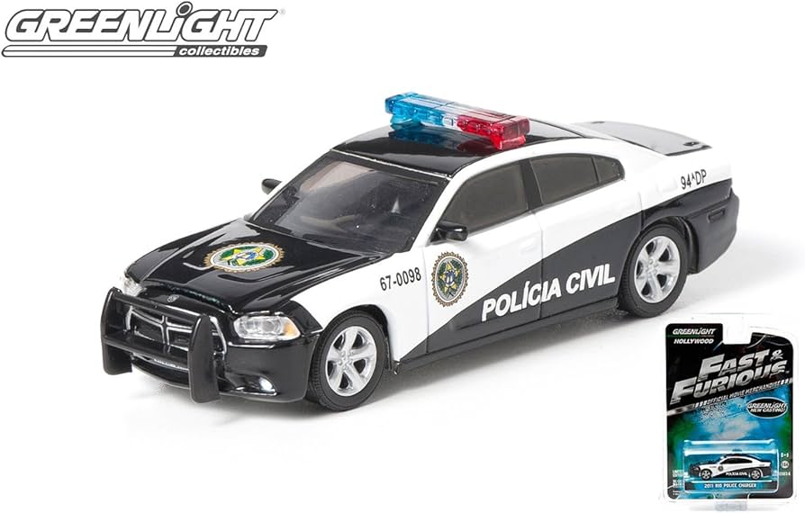 GreenLight Hollywood Series: 2011 Rio Police Dodge Charger Fast