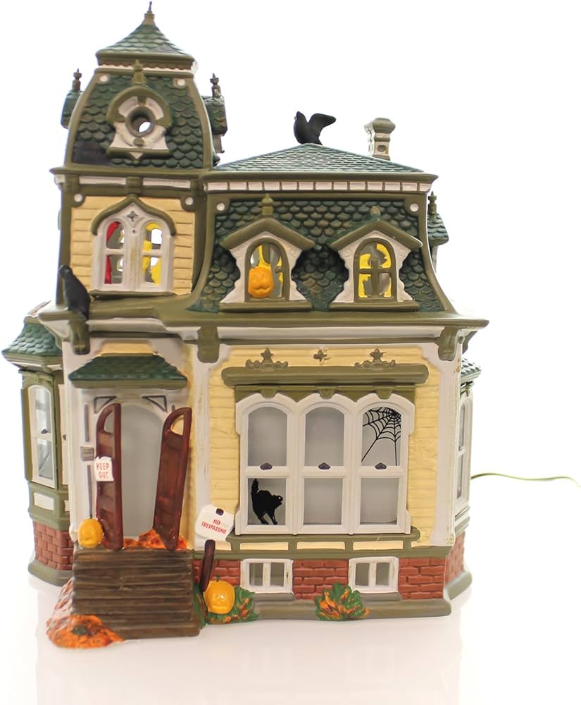 Amazon.com: Department 56 House HAUNTED MANSION Ceramic Halloween