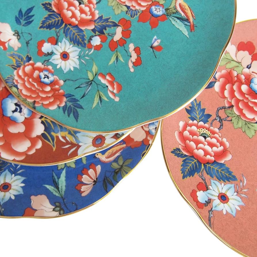 Amazon.co.jp: ウェッジウッド(Wedgwood) ペオニアブラッシュ プレート