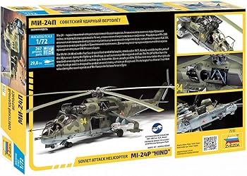 Amazon.com: Zvezda 7315 - Soviet Attack Helicopter MI-24P HIND