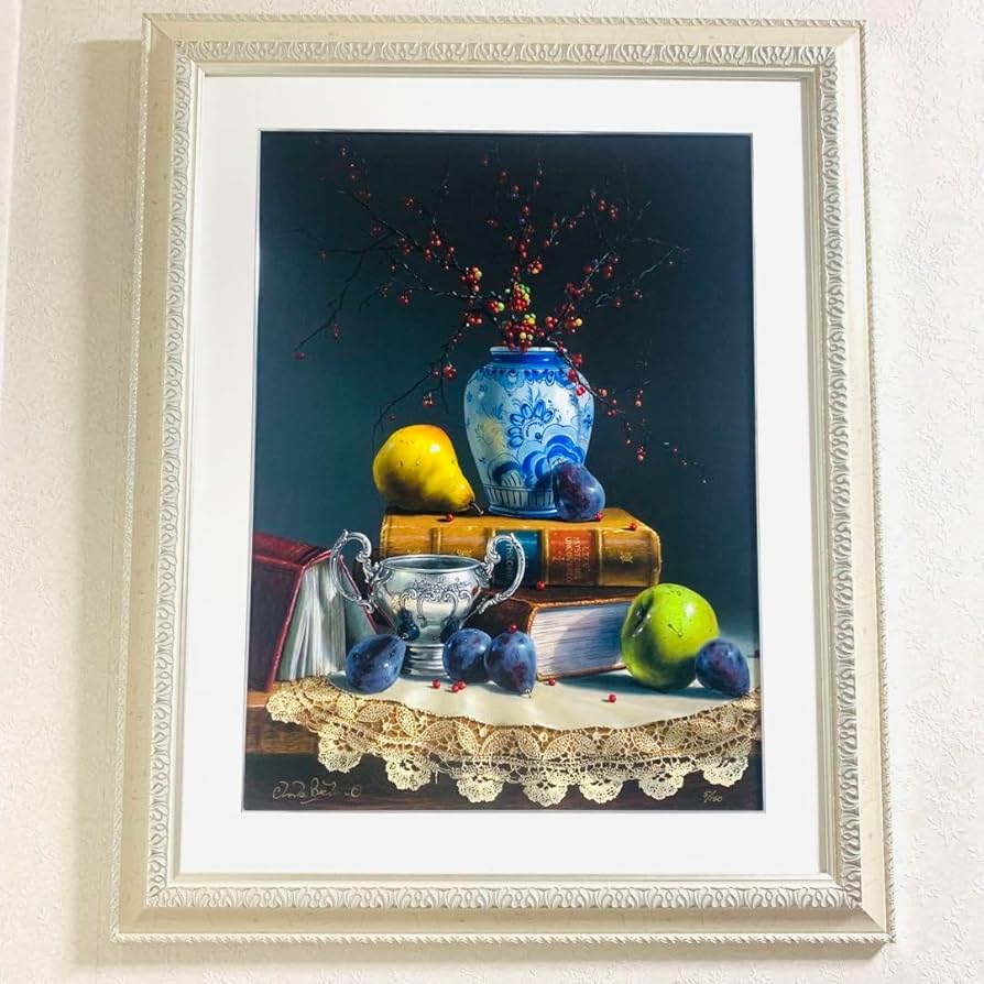 Amazon.co.jp: 美Charles Becker 静物画 版画 : おもちゃ