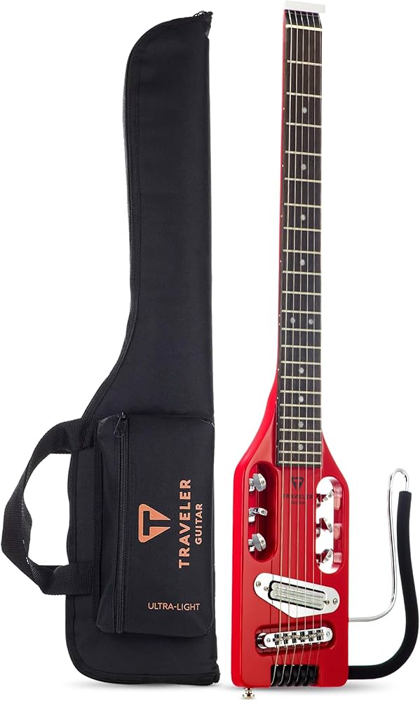 Amazon.com: Traveler Guitar Ultra-Light Electric Guitar Torino Red
