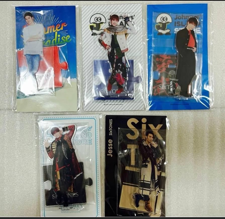 Amazon.co.jp: SixTONES ジェシー アクスタ 歴代 全て セット アクリル