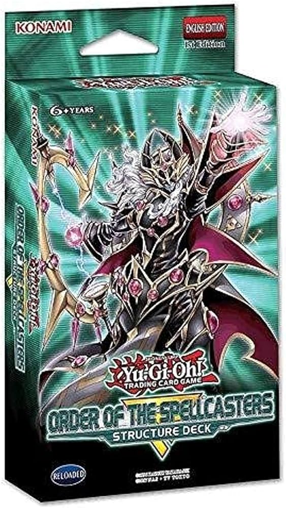 Amazon.com: Yu-Gi-Oh! Cards Order of The Spellcasters Structure