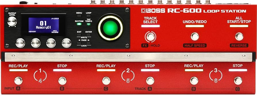 Amazon.com: Boss RC-600 Loop Station Looper Pedal : Musical