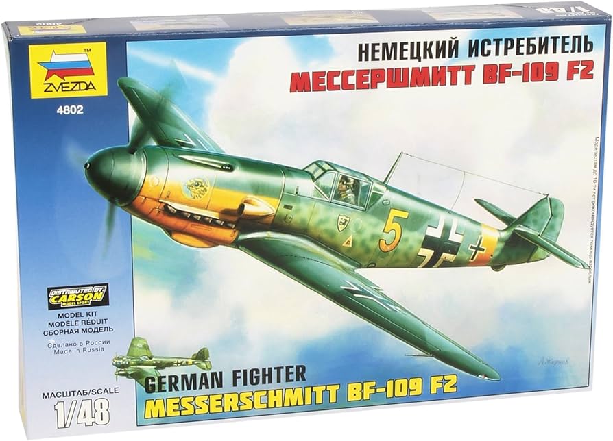 Amazon | ズベズダ 1/48 ドイツ軍 メッサーシュミット Bf-109F2/F4