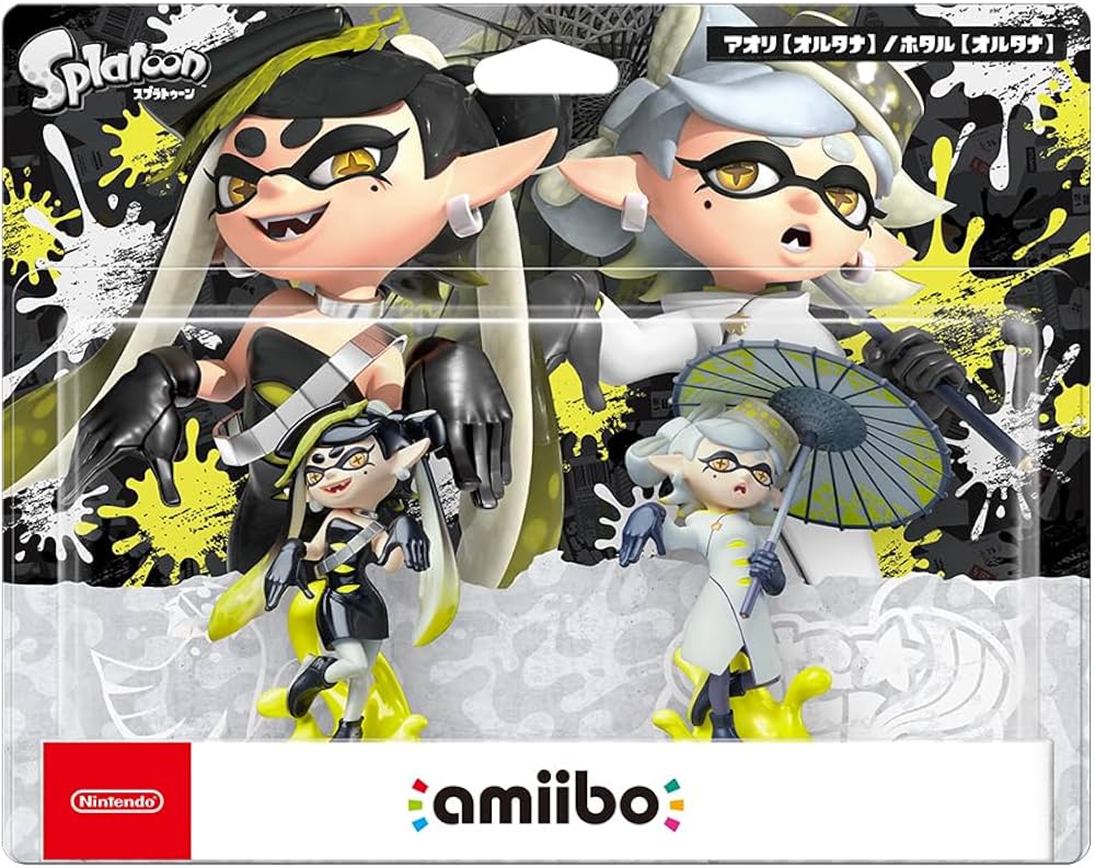 Amazon.co.jp: amiibo シオカラーズセット[アオリ【オルタナ】/ホタル