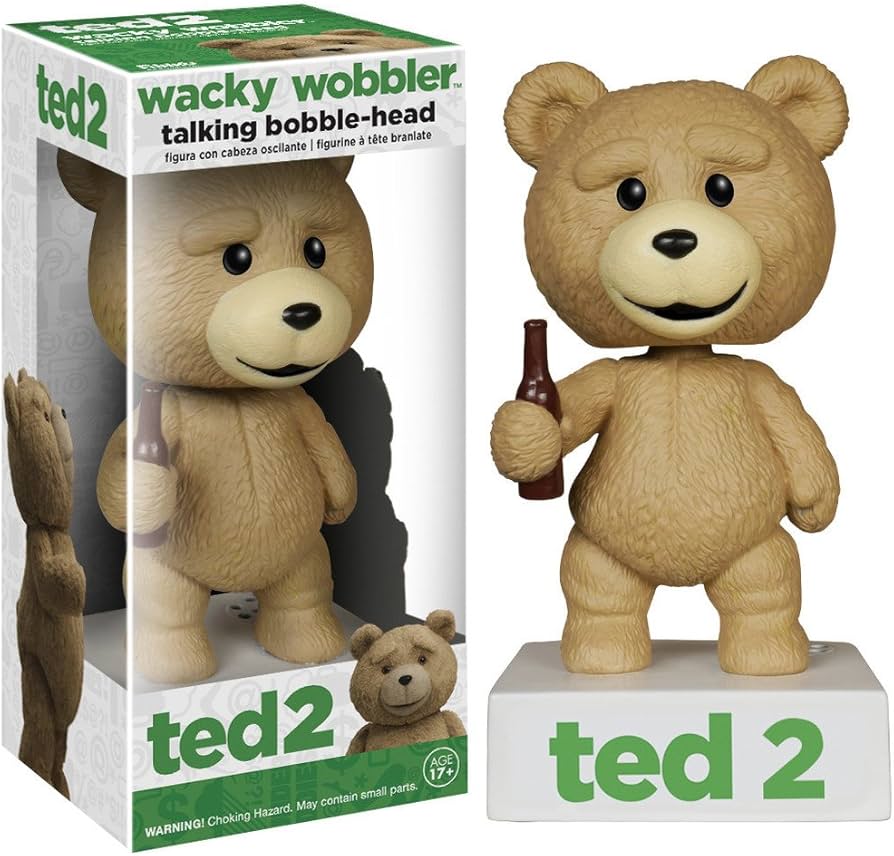 Amazon.com: Ted 2: Fun ko Wacky Wobblers Talking Bobble Head