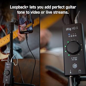 Amazon.com: IK Multimedia iRig HD X Guitar Audio Interface - 96