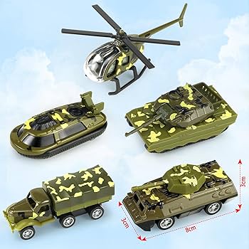 Amazon | CORPER TOYS ミニカー セット 戦車おもちゃ プルバックカー