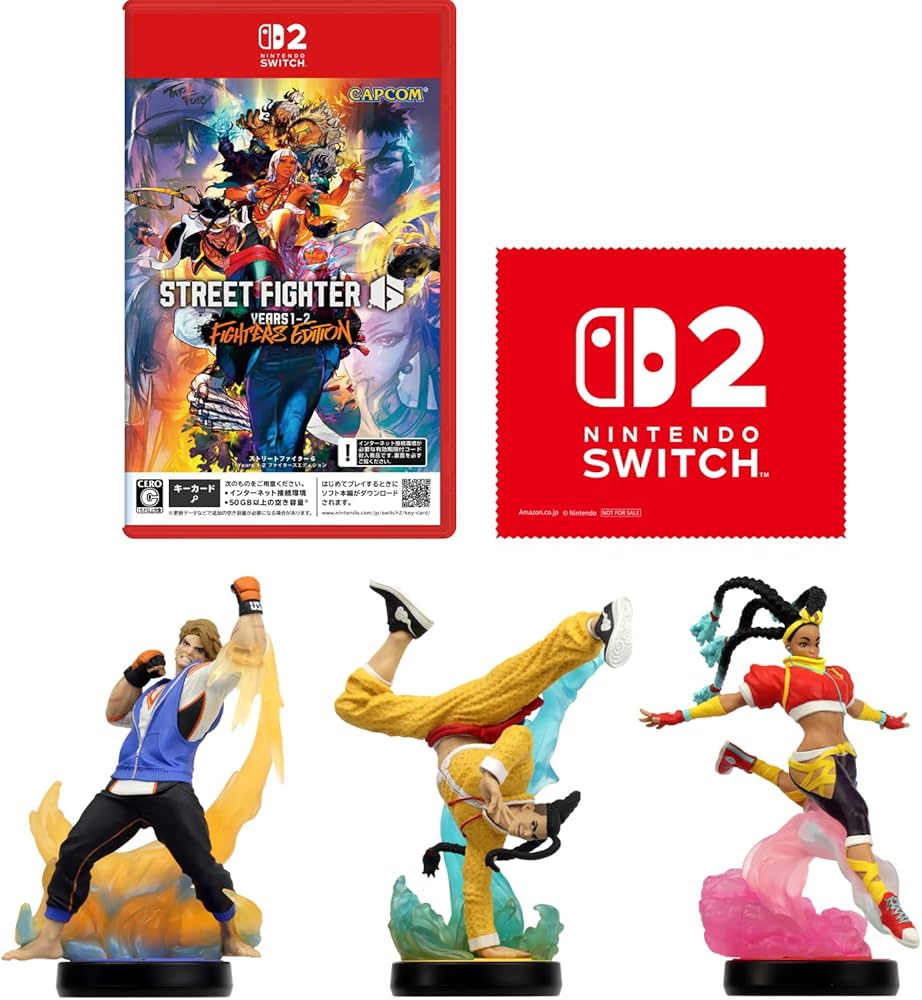 Amazon.co.jp: Street Fighter 6 Years 1-2 ファイターズエディション