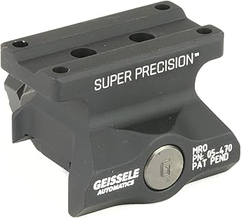Amazon.co.jp: Geissele 超精密マウント、Trijicon MRO Lower 1/3 Co