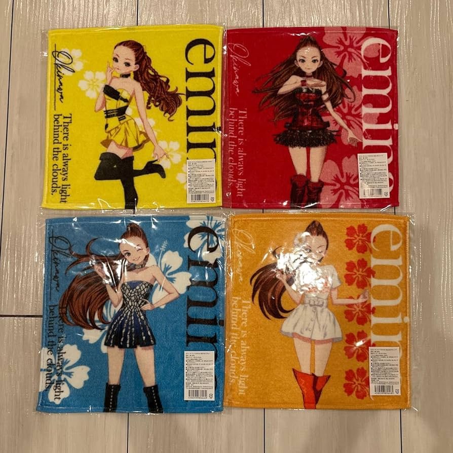 Amazon.co.jp: 安室奈美恵 エミーナ セブンイレブン限定 タオルハンド