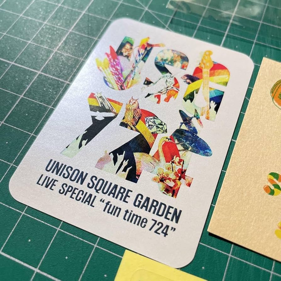 Amazon.co.jp: UNISON SQUARE GARDEN グッズ ステッカー シール : おもちゃ