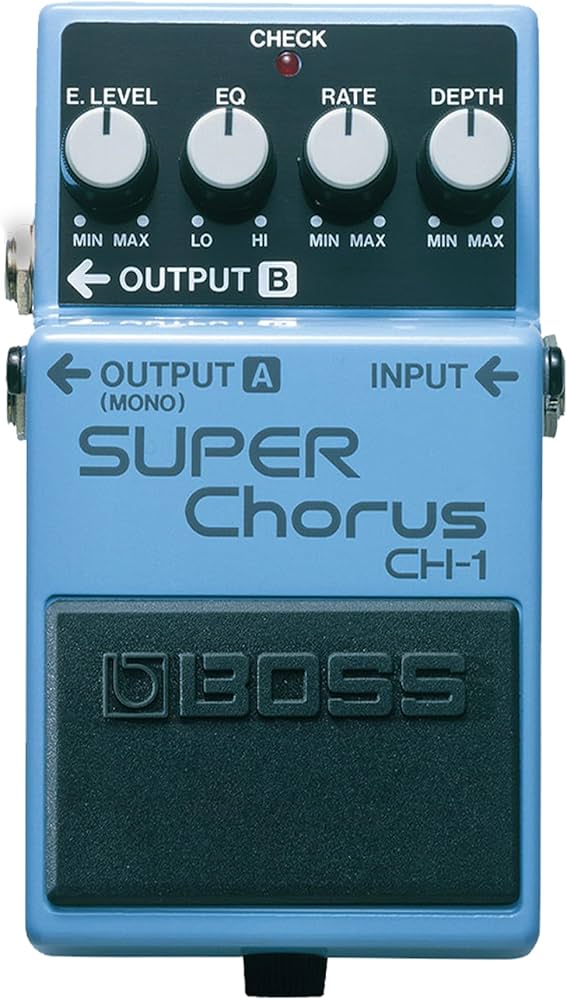 BOSS CH-1 SUPER Chorus | Classic Compact Chorus Effects Pedal