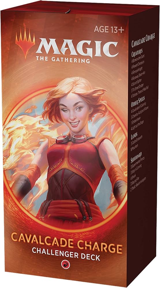 Amazon.com: Cavalcade Charge Deck | Magic: The Gathering