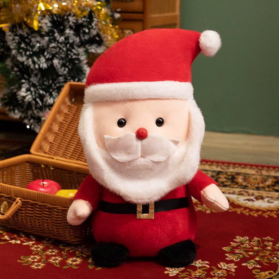Amazon｜ぬいぐるみ サンタさん 25cm クリスマス プレゼント 添寝枕