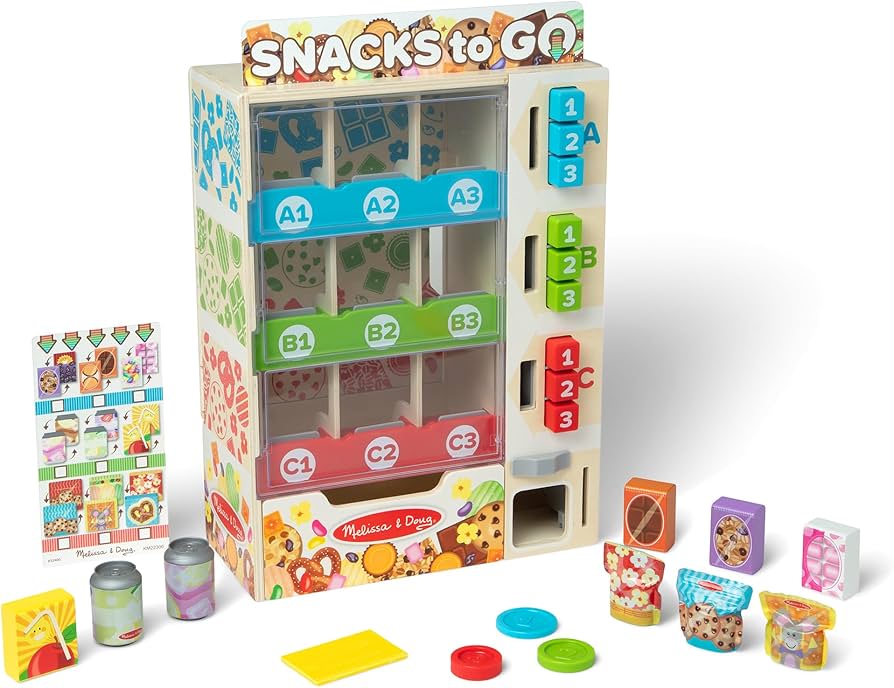 Amazon.com: Melissa & Doug Sort-Stock-Select Wooden Vending
