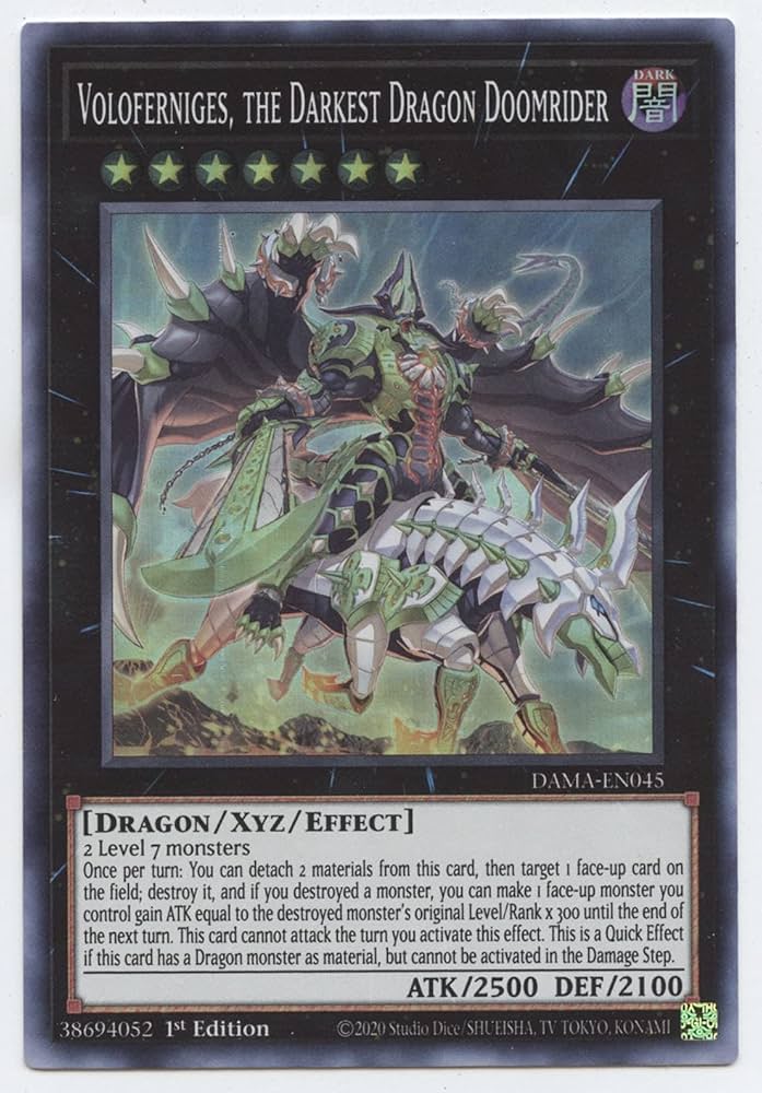 Amazon.com: Voloferniges, The Darkest Dragon Doomrider - DAMA