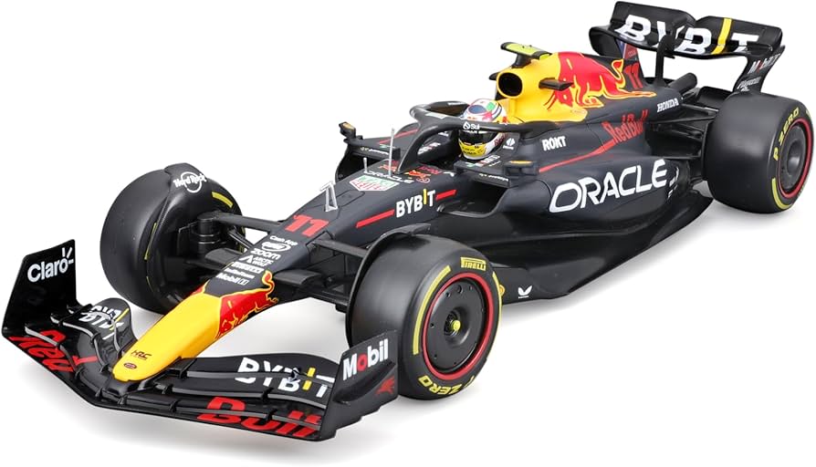 Amazon.com: 1:18 Race Oracle Red Bull Racing RB19 (2023) with