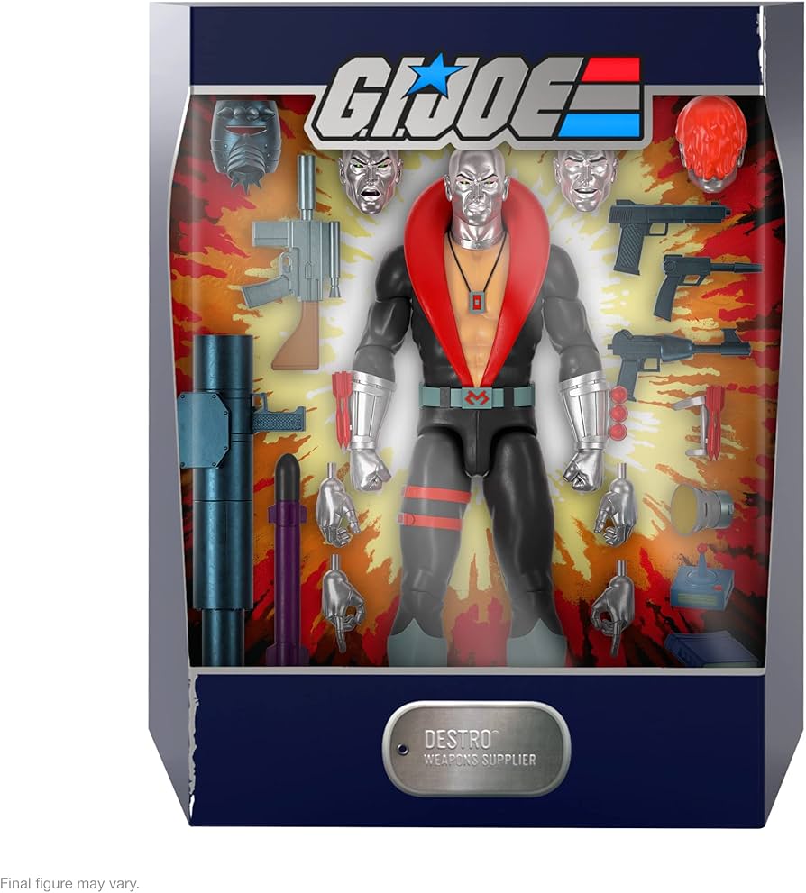Amazon.com: Super7 ULTIMATES! G.I. Joe Destro - 7