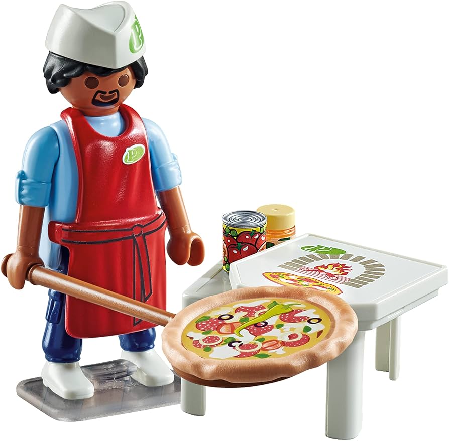Amazon.com: Playmobil 71161 Pizza Maker : Toys & Games
