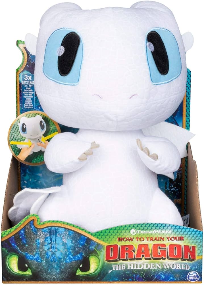 Amazon.co.jp: ヒックとドラゴン 3 ぬいぐるみ 10インチ スクイーズ