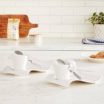 Amazon.com | Villeroy & Boch NewWave Caffe 6-Piece Espresso Set