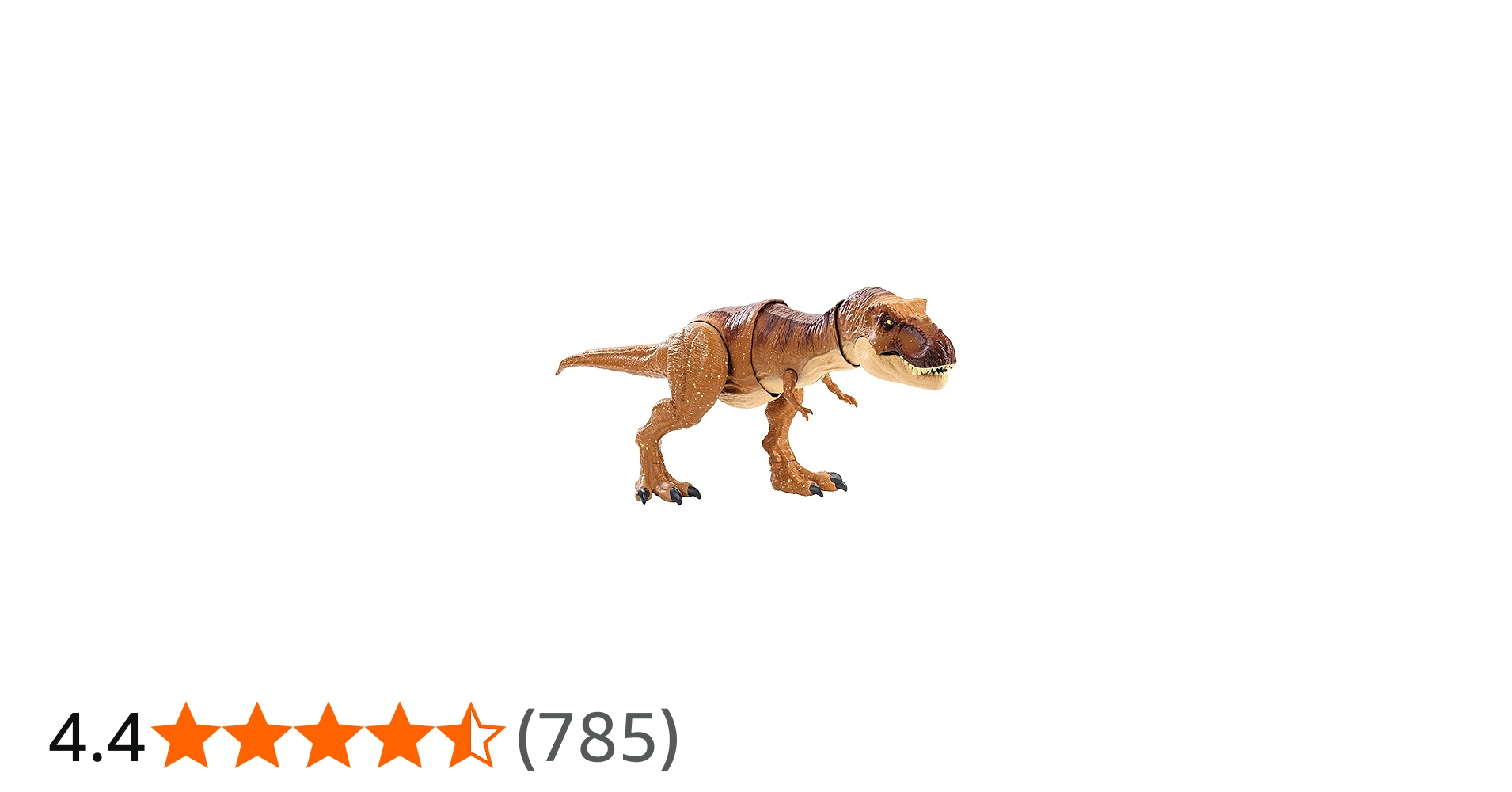 Jurassic World Thrash 'n Throw Tyrannosaurus Rex Figure, Figures