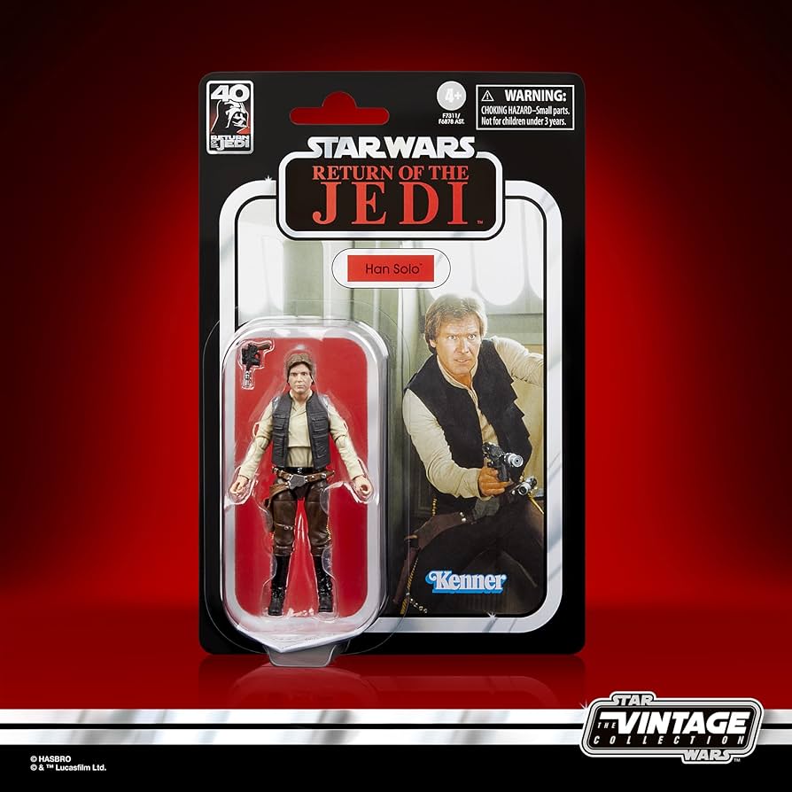 Amazon.com: STAR WARS The Vintage Collection Han Solo, Return of
