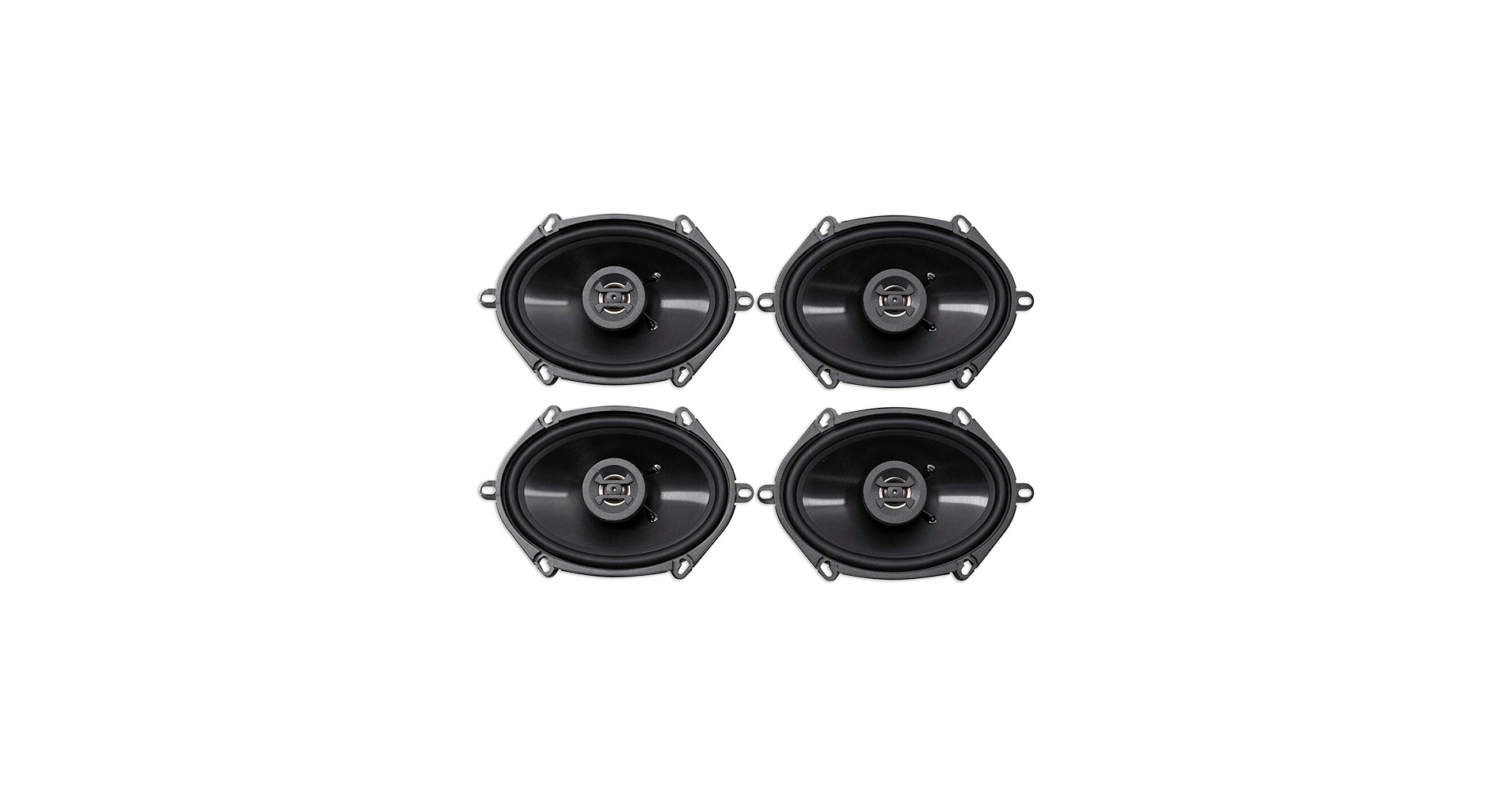 Amazon.com: Hifonics (4) ZS5768CX 5x7 or 6x8 1000 Watt Coaxial Car