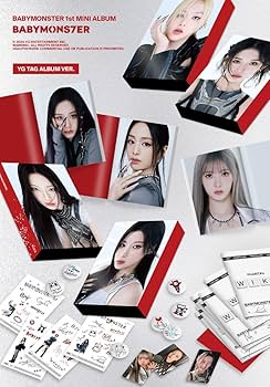 Amazon.com: BABYMONSTER BABYMONS7ER 1st Mini Album YG TAG Album