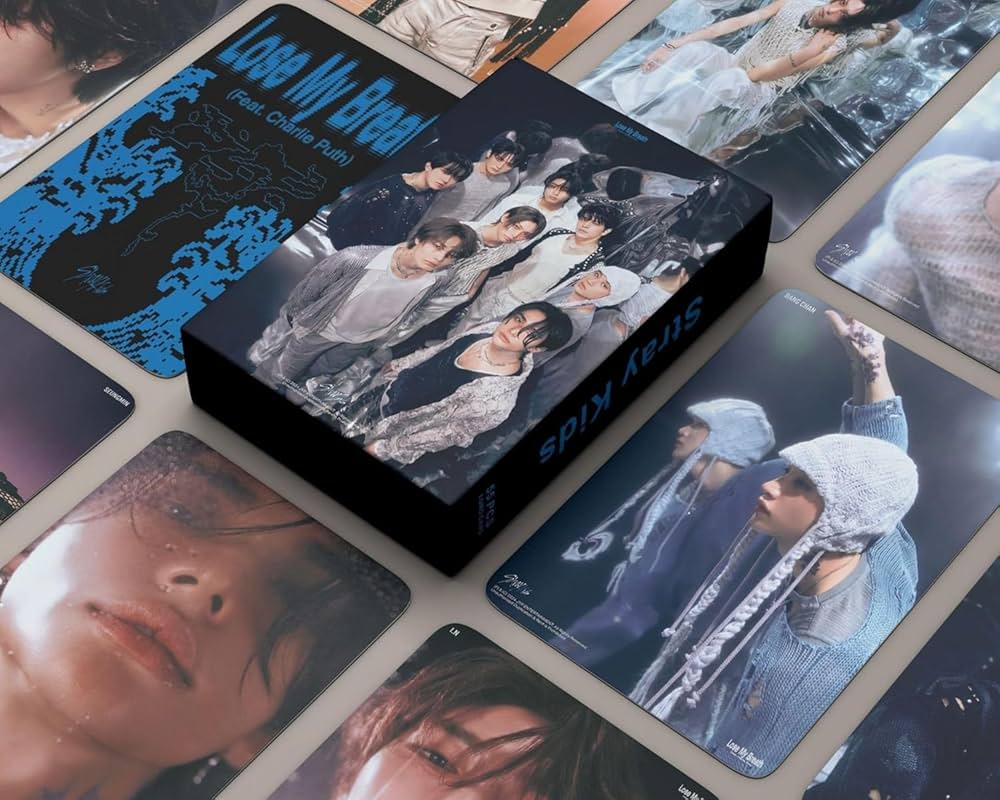 55pcs Stray Kids Photocards Lose My Breath Feat Cards New Single