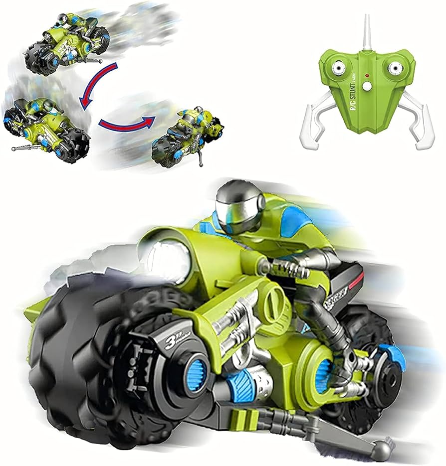 Amazon.co.jp: ラジコン バイク RC 2.4GHz無線 スタントバイク 簡単