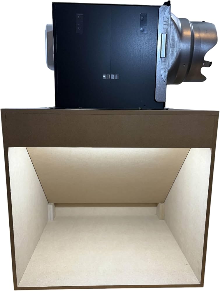 Amazon | 塗装ブース シロッコファン 大風量 静音 強弱設定 LED照明
