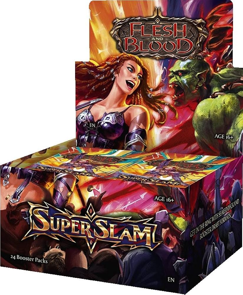 Amazon.com: Super Slam Booster Box by Legend Story Studios : Toys